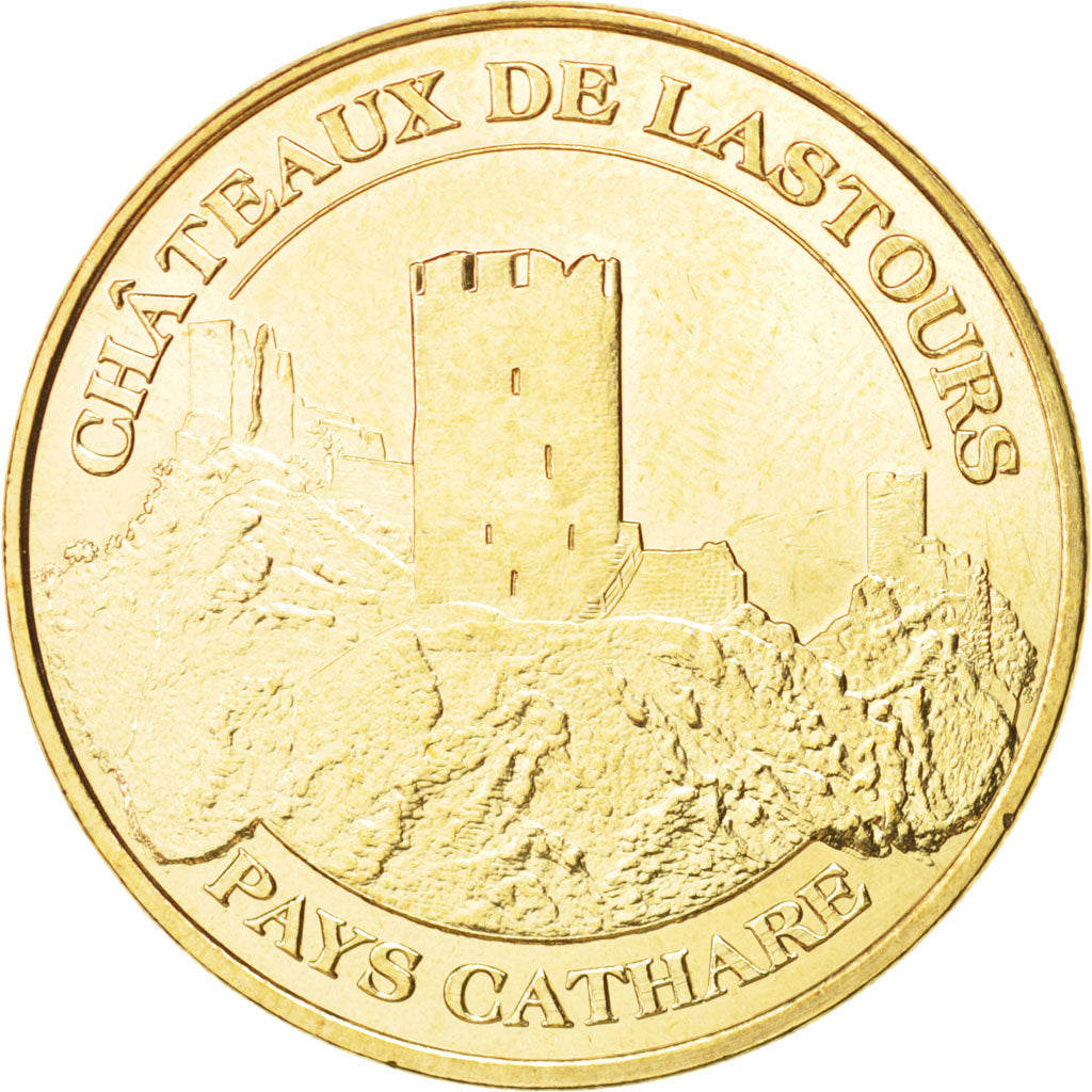 Frankreich, Tourist Token, 11/ Château de Lastours, 2011, Monnaie de Paris