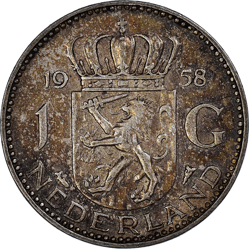 Coin, Netherlands, Gulden, 1958