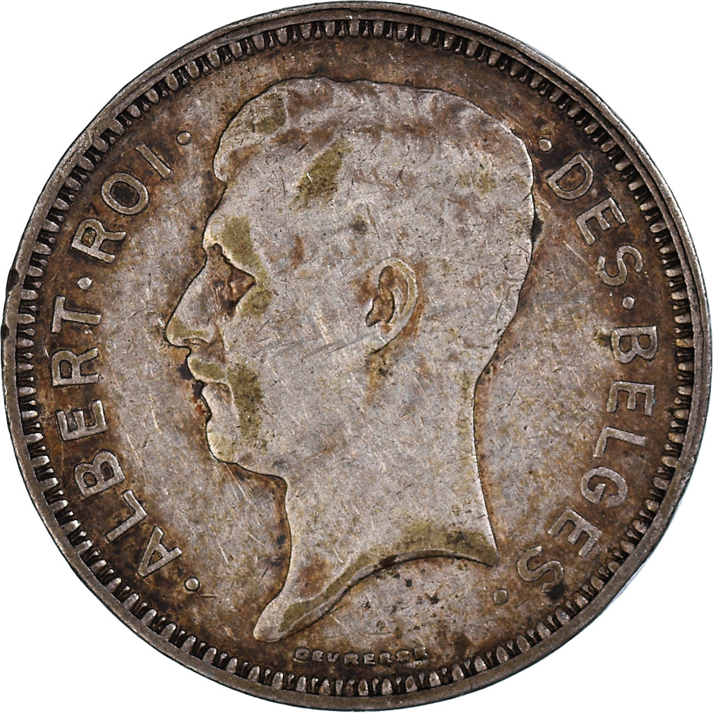 Moneta, Belgia, 20 Francs, 20 Frank, 1934