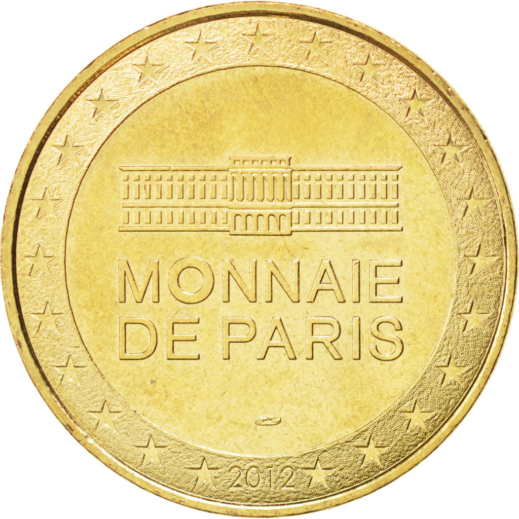 Francia, Token, Tourist Token, 12/ Château de Belcastel, 2012, Monnaie de