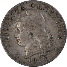 Moneta, Argentina, 20 Centavos, 1914