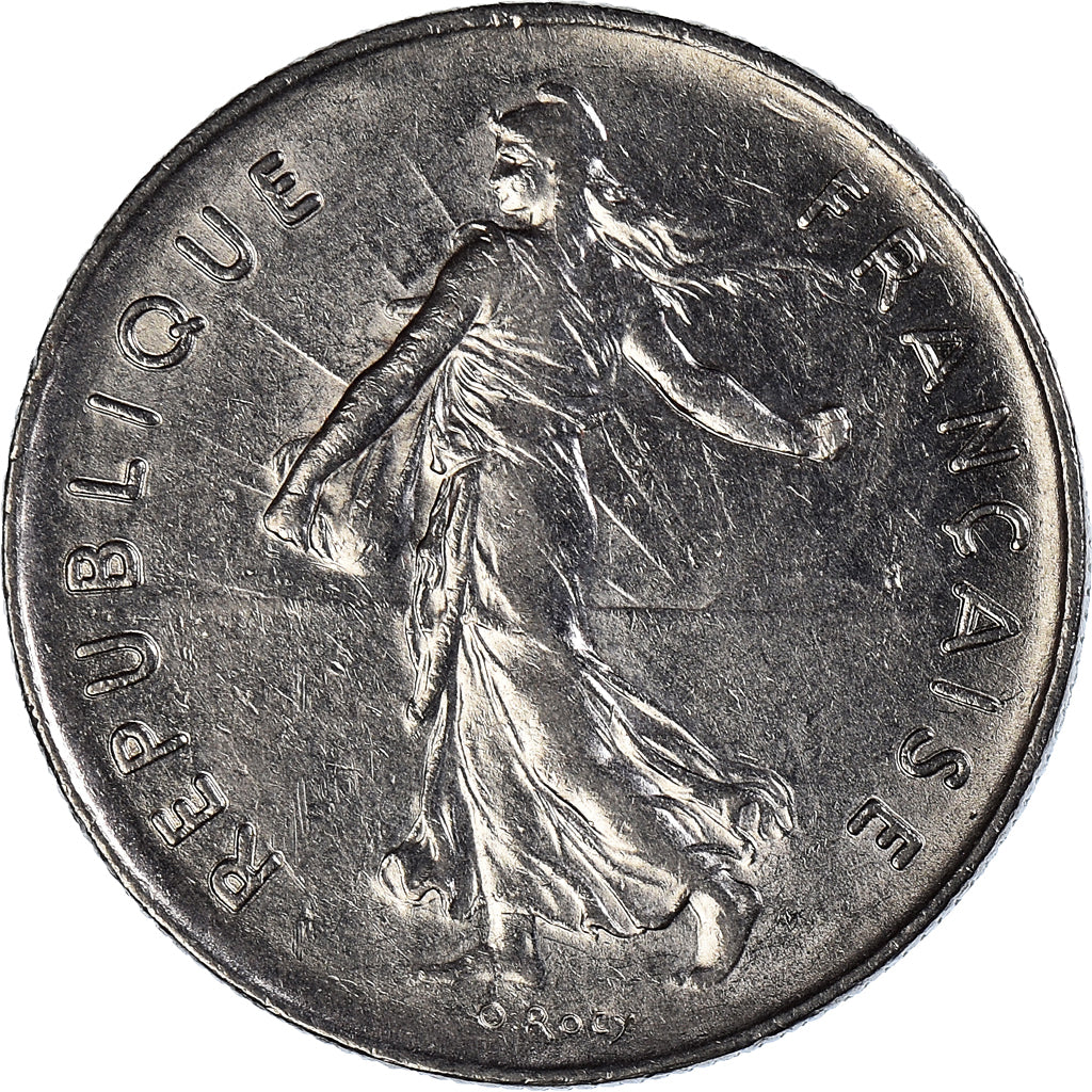 Münze, Frankreich, 5 Francs, 1976