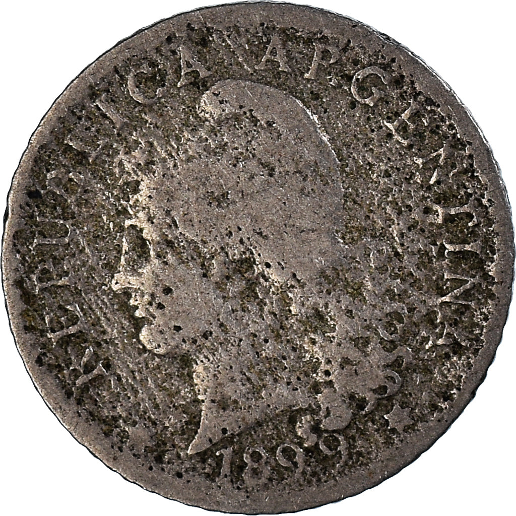 Moeda, Argentina, 5 Centavos, 1899