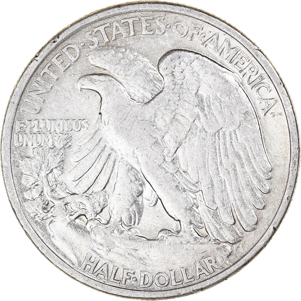 Coin, United States, Half Dollar, 1943, Philadelphia, EF(40-45), Silver, KM:142