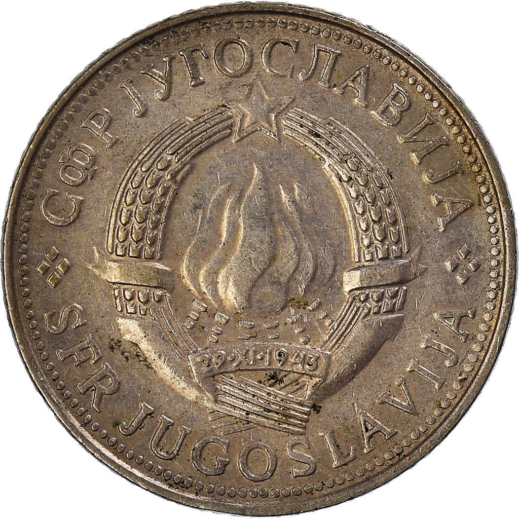 Moneta, Jugosławia, 5 Dinara, 1980