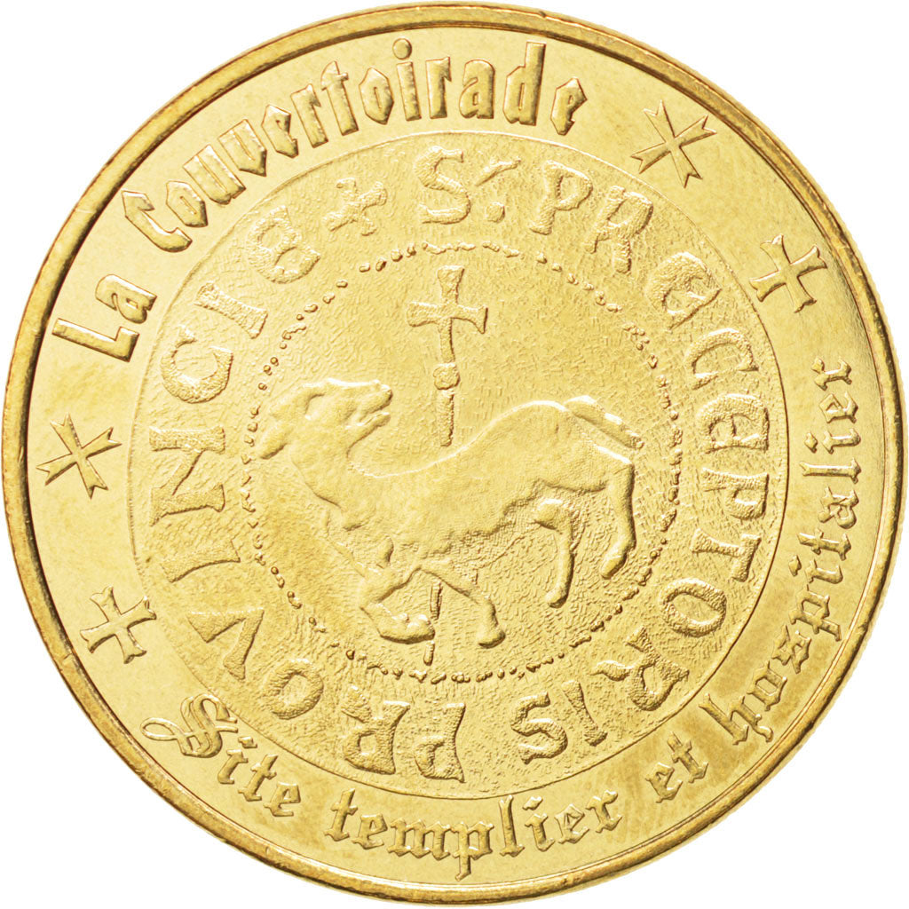France, Token, Tourist Token, 12/ La Couvertoirade - Site templier, 2010