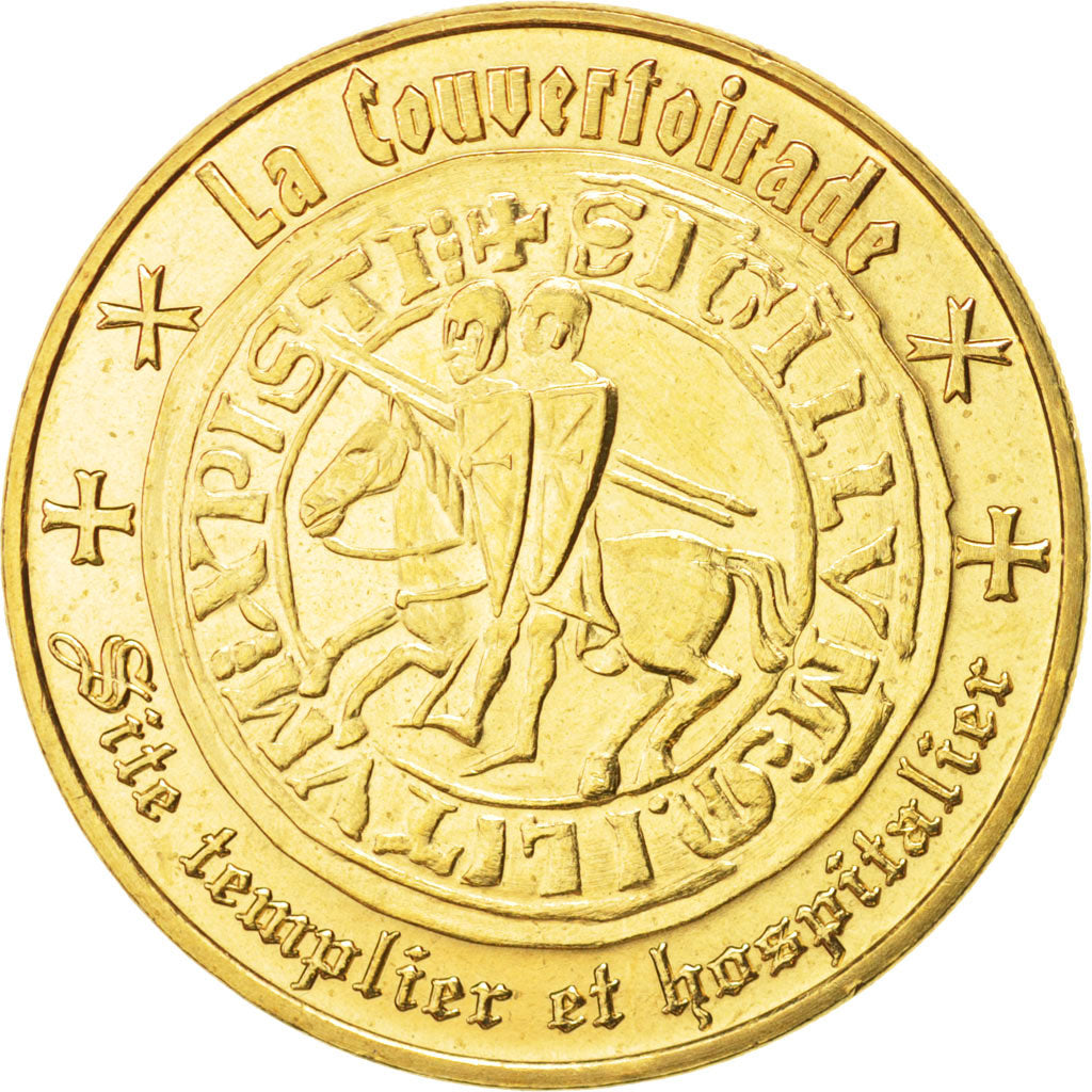 France, Tourist Token, 12/ La Couvertoirade - Site templier, 2014, MDP