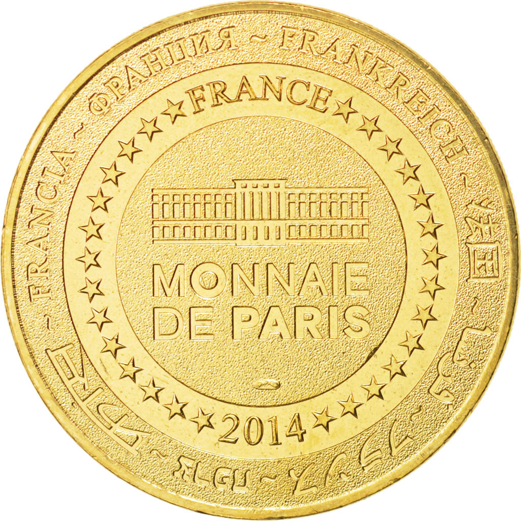 France, Tourist Token, 12/ La Couvertoirade - Site templier, 2014, MDP