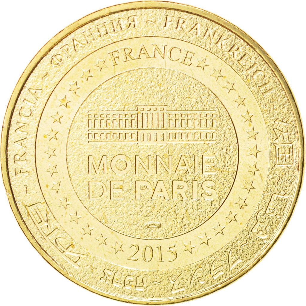 Francia, Token, Tourist Token, 12/ Viaduc de Millau, 2015, Monnaie de Paris