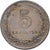 Moeda, Argentina, 5 Centavos, 1922