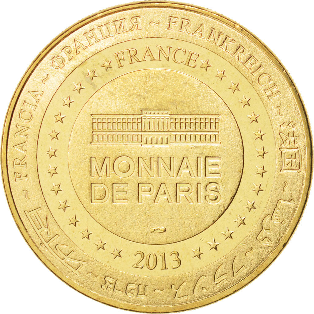 France, Jeton, Tourist Token, 12/ Micropolis - Abeille, 2013, Monnaie de Paris