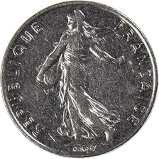 Moneta, Francja, 1/2 Franc, 1989