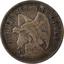 Moneta, Chile, 10 Centavos, 1915