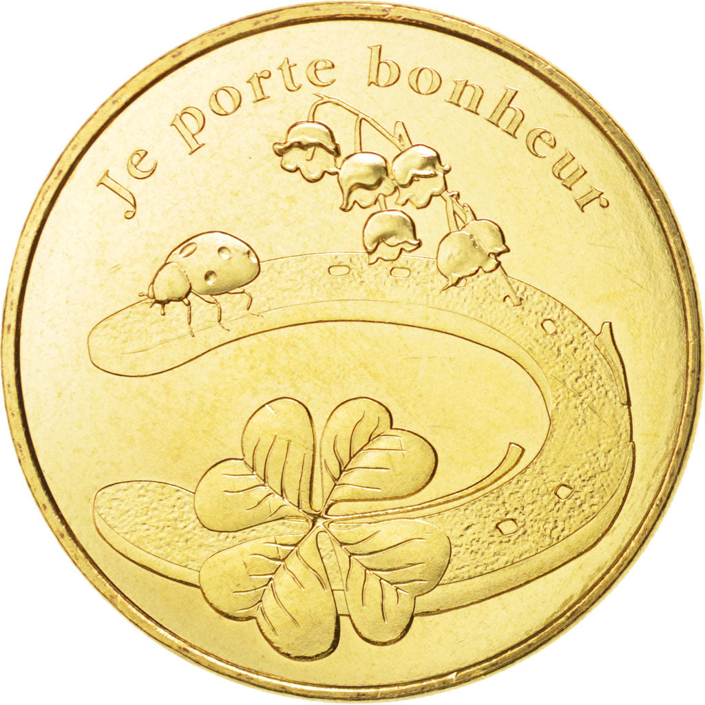 France, Token, Tourist Token, 13/ Je porte bonheur - Aubagne, 2015, Monnaie de