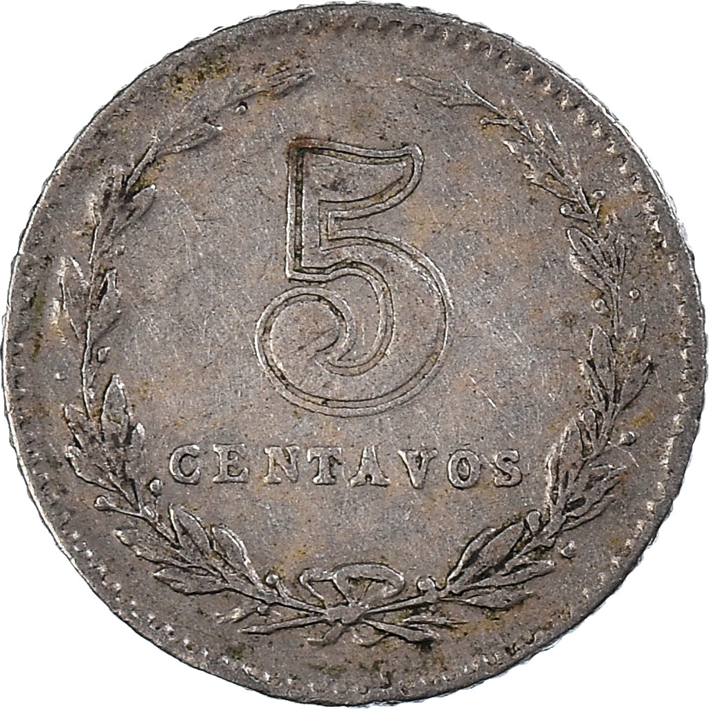 Coin, Argentina, 5 Centavos, 1912