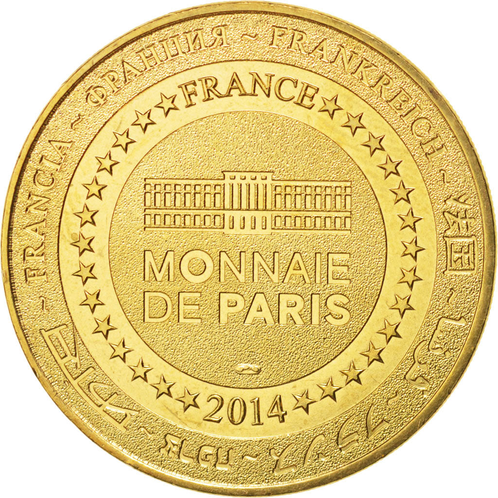 France, Token, Tourist Token, 13/ Zodiaque - Gémeaux, 2014, Monnaie de Paris