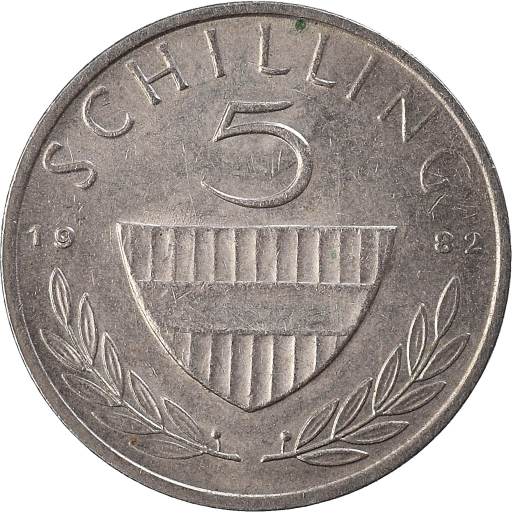 Coin, Austria, 5 Schilling, 1982