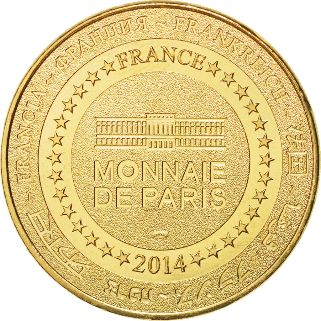 France, Jeton, Tourist Token, 13/ Le phare d'Alexandrie, 2014, Monnaie de Paris