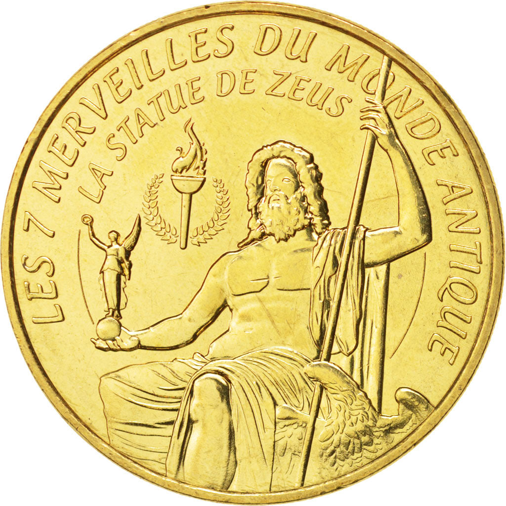 France, Tourist Token, 13/ La Statue de Zeus, 2014, Monnaie de Paris