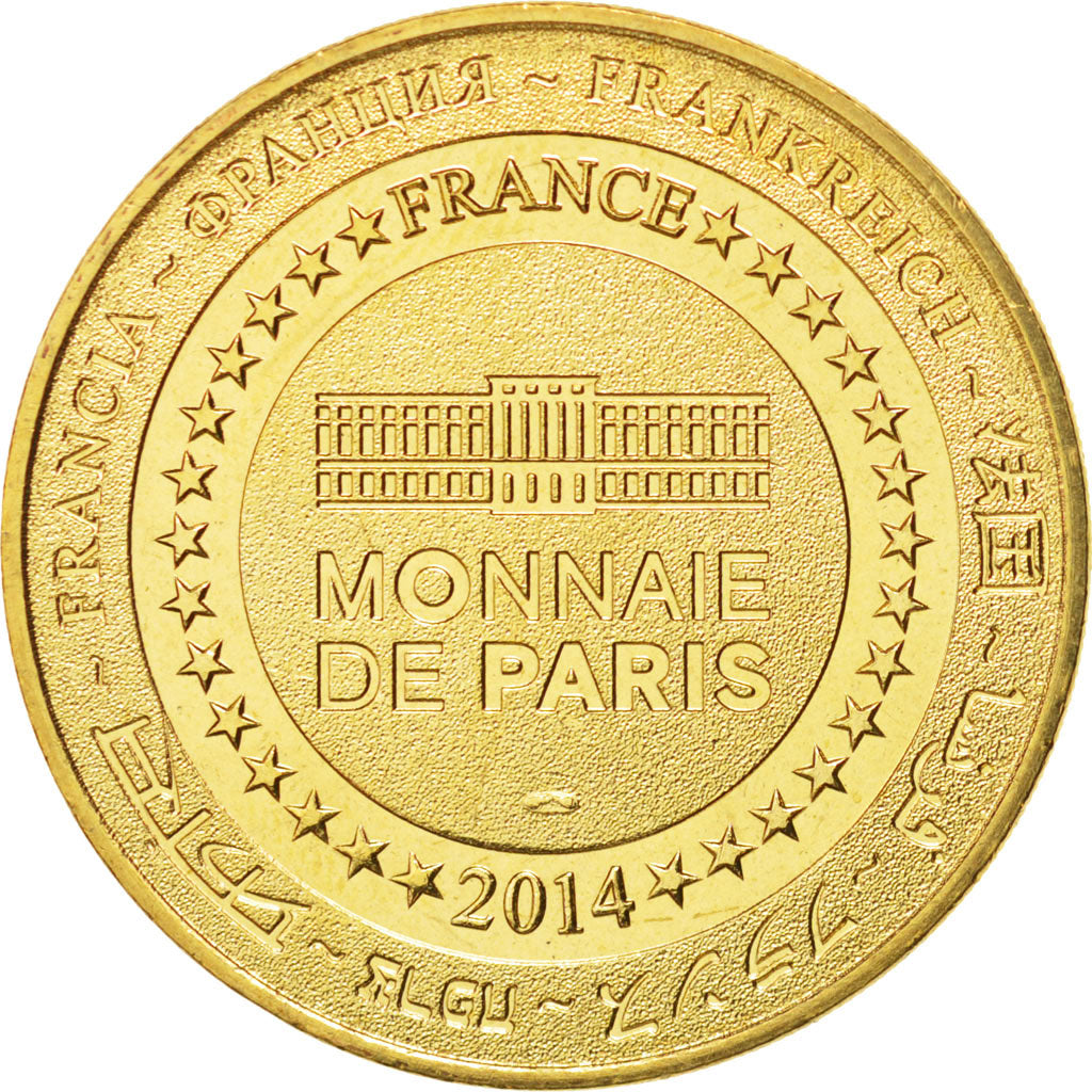 France, Tourist Token, 13/ La Statue de Zeus, 2014, Monnaie de Paris