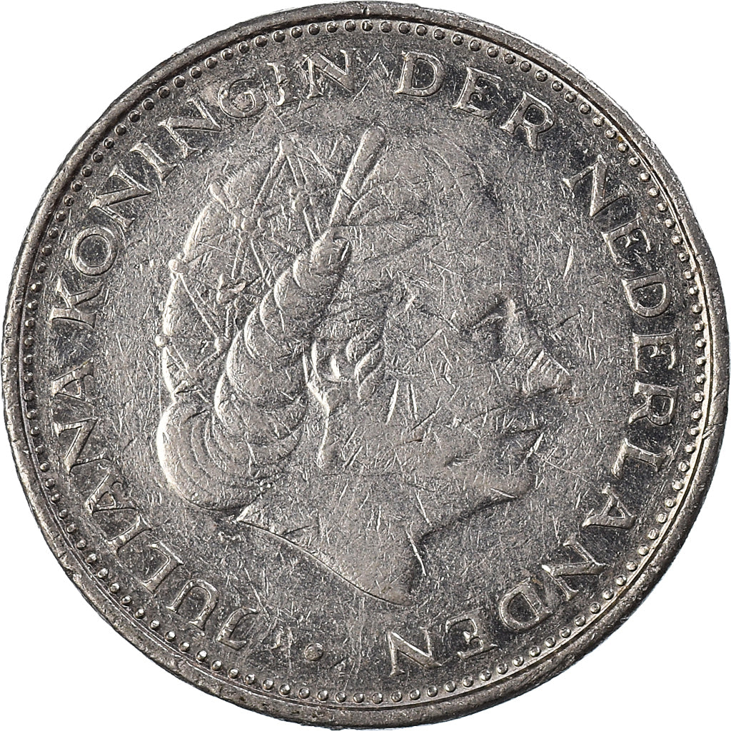 Moneda, Países Bajos, 2-1/2 Gulden, 1969