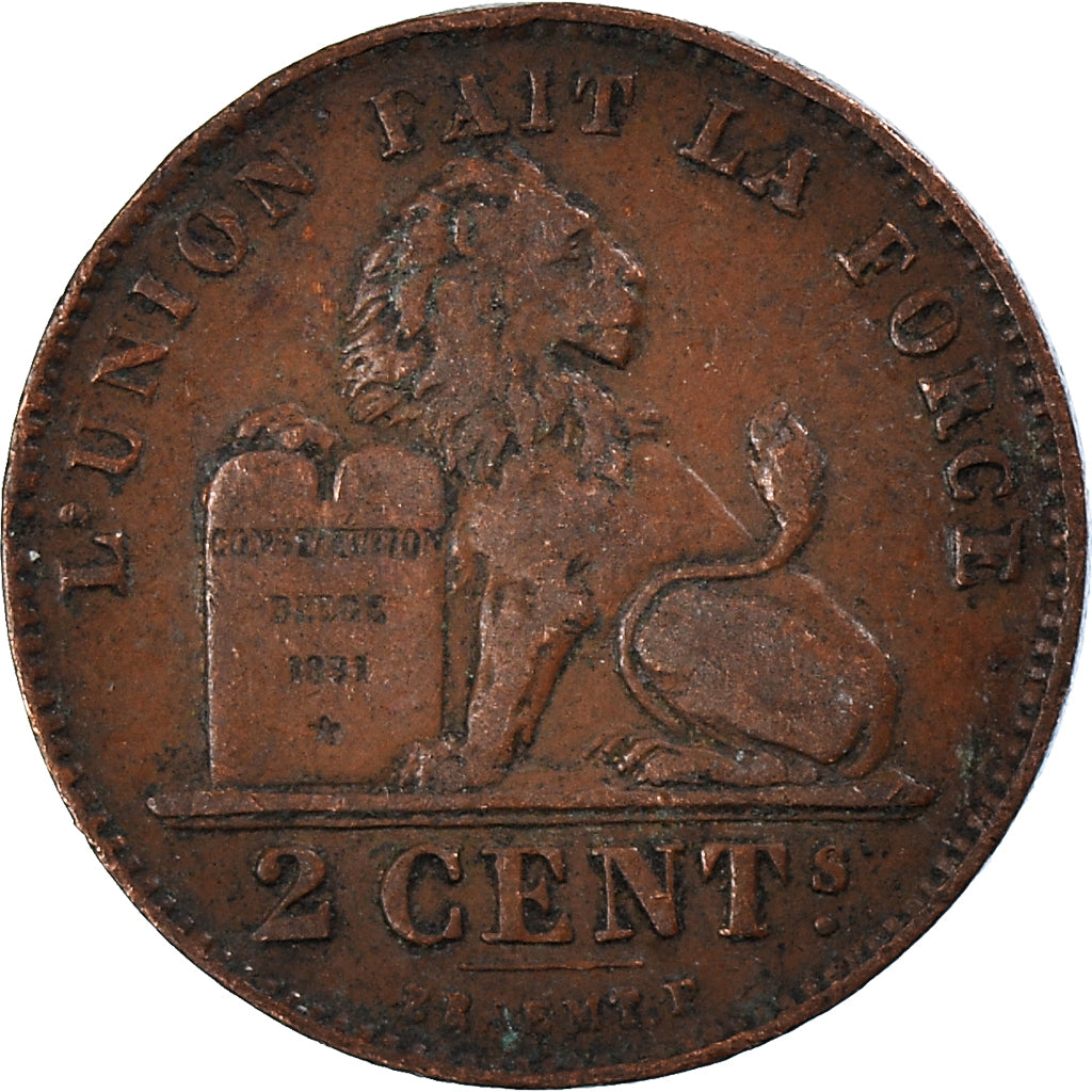 Munten, België, 2 Centimes, 1902