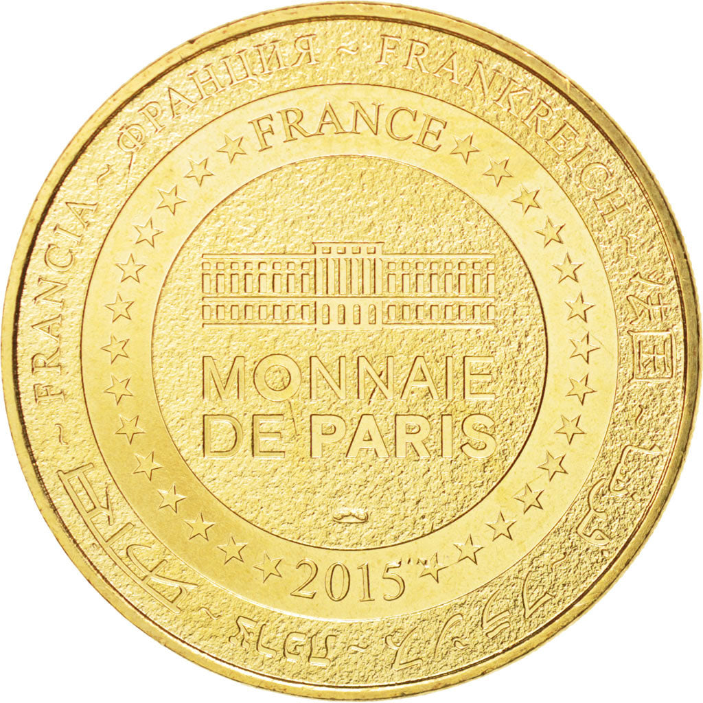 Francia, Token, Tourist Token, 13/ La Pyramide de Khéops, 2015, Monnaie de