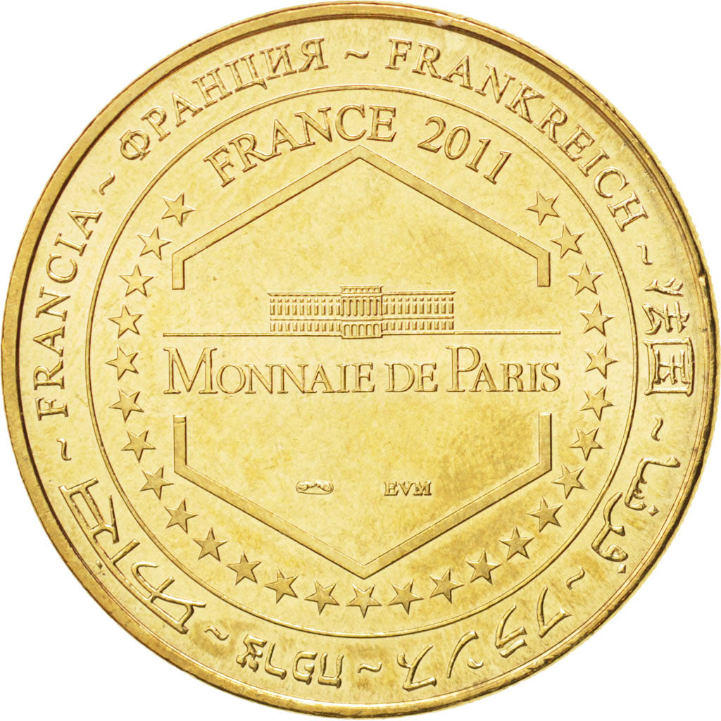 France, Token, Tourist Token, 13/ Abbaye de Silvacane, 2011, Monnaie de Paris