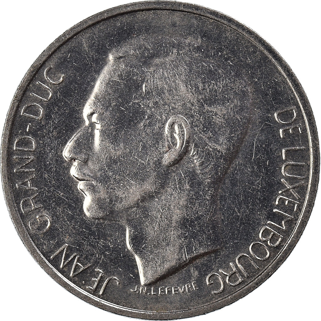 Munten, Luxemburg, 10 Francs, 1974