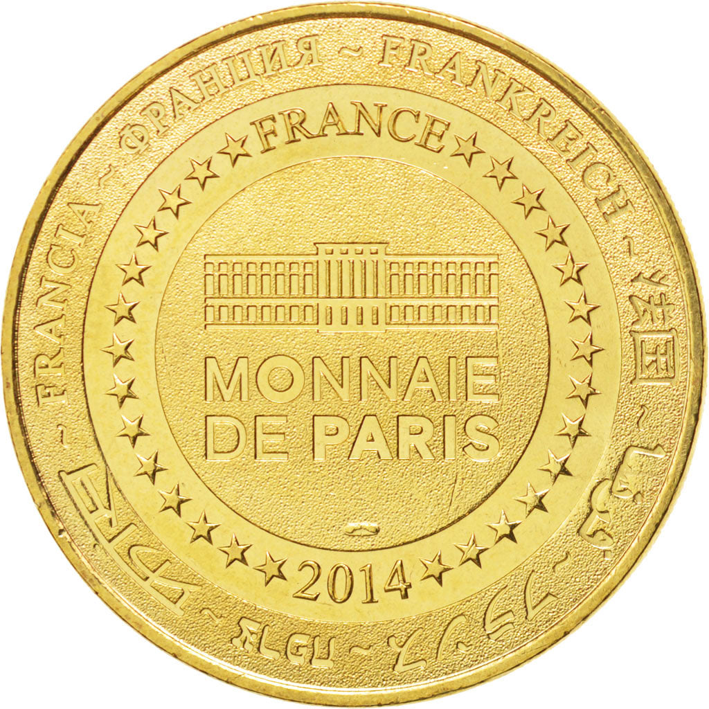 Frankreich, Token, Tourist Token, 13/ Saintes-Maries de la Mer, 2014, Monnaie de