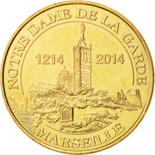 Frankreich, Token, Tourist Token, 13/ Notre-Dame de la Garde 1214, 2014, Monnaie