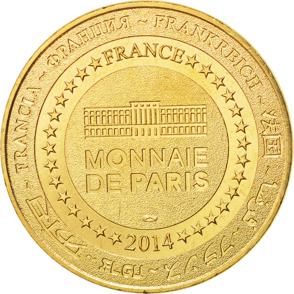 Frankreich, Token, Tourist Token, 13/ Notre-Dame de la Garde 1214, 2014, Monnaie