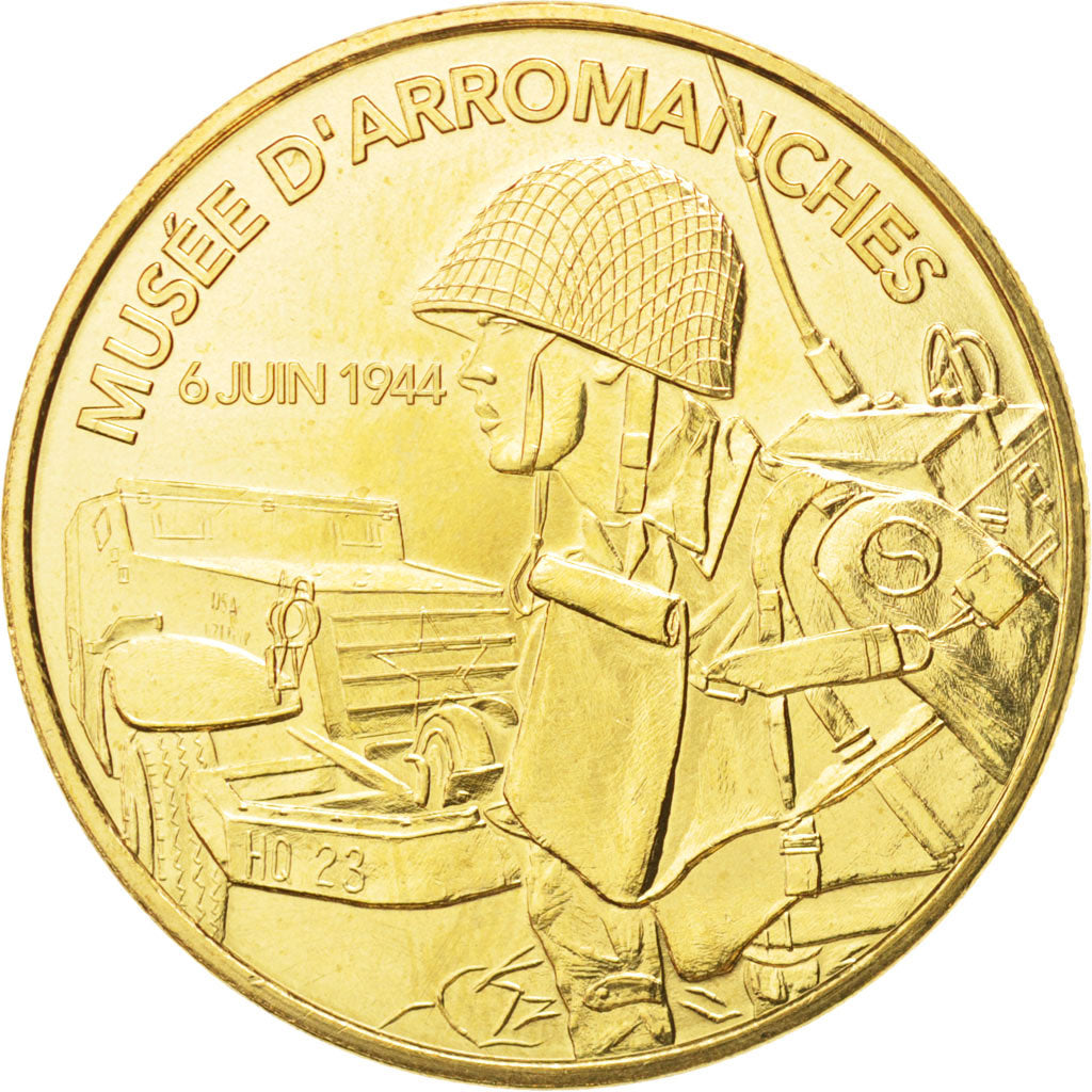 Francia, Token, Tourist Token, 14/ Musée d'Arromanches - 6 Juin 1944, 2014