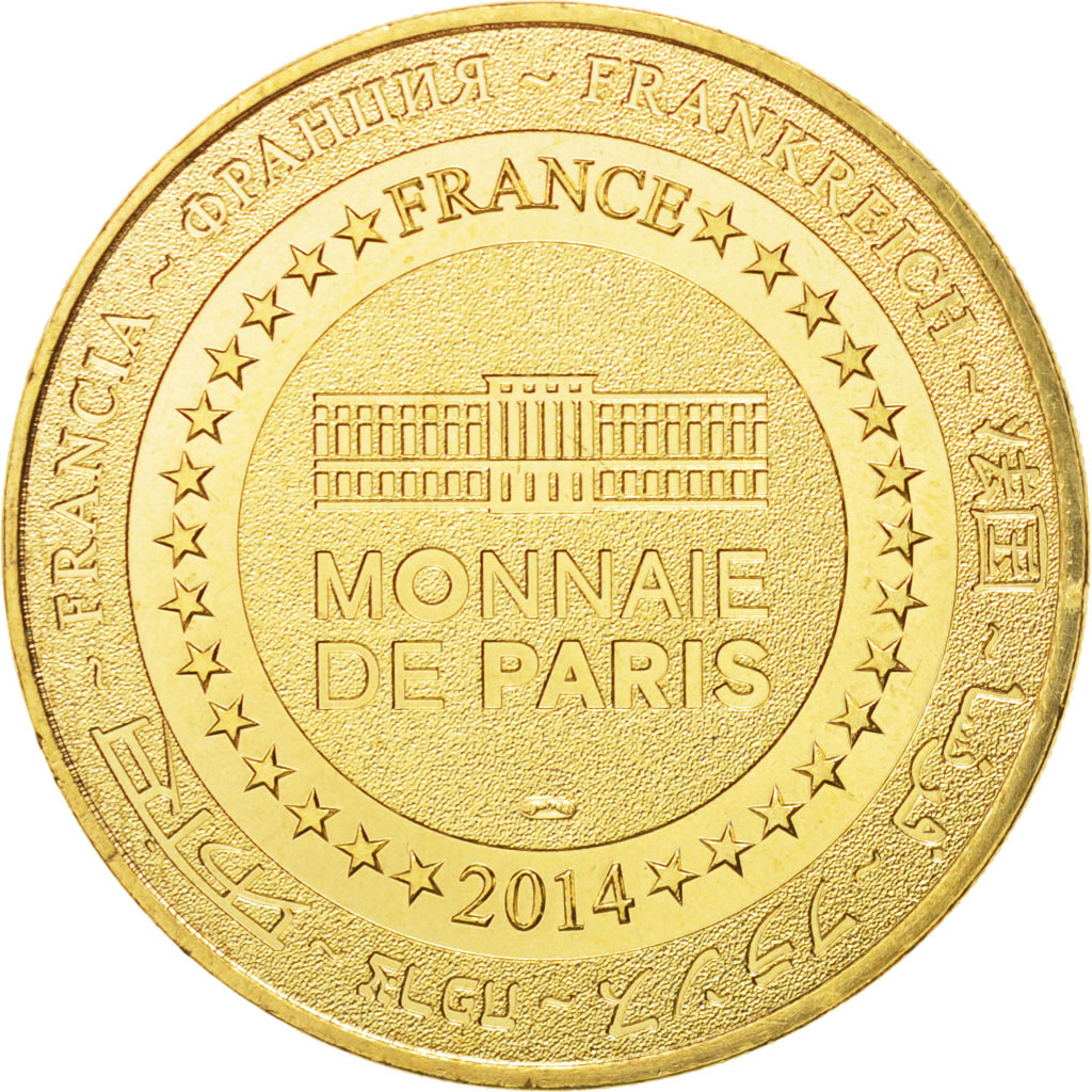 Frankreich, Tourist Token, 14/ Musée du Débarquement - Arromanches, 2014, MDP