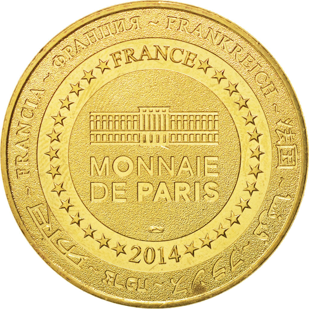 France, Tourist Token, 14/ Mémorial de Bayeux - 1944, 2014, Monnaie de Paris