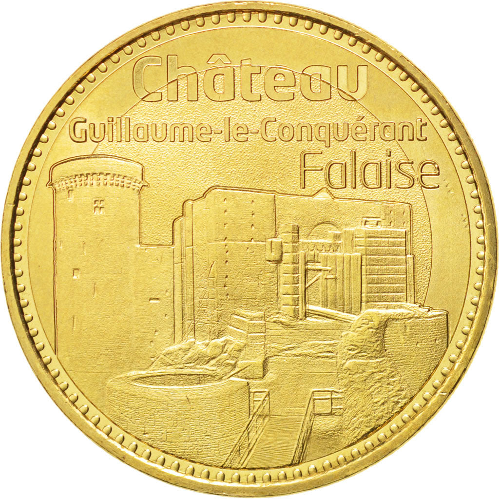 Frankrijk, Token, Tourist Token, 14/ Château de Falaise, 2014, Monnaie de