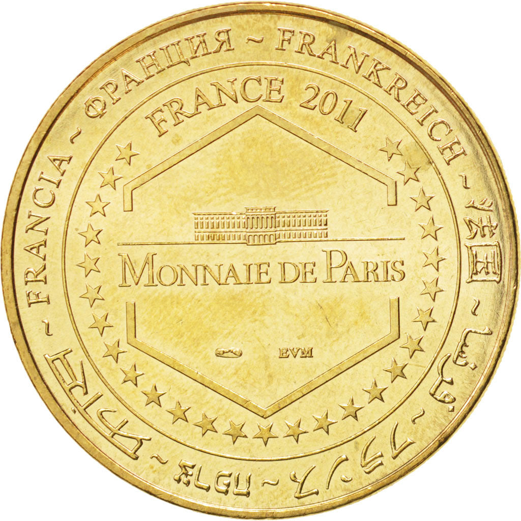 France, Token, Tourist Token, 15/ Puy Mary - Vache, 2011, Monnaie de Paris