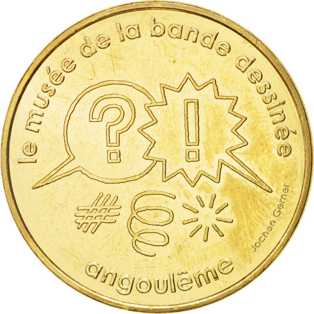 France, Token, Tourist Token, 16/ Musée de la bande dessinée - Angoulême