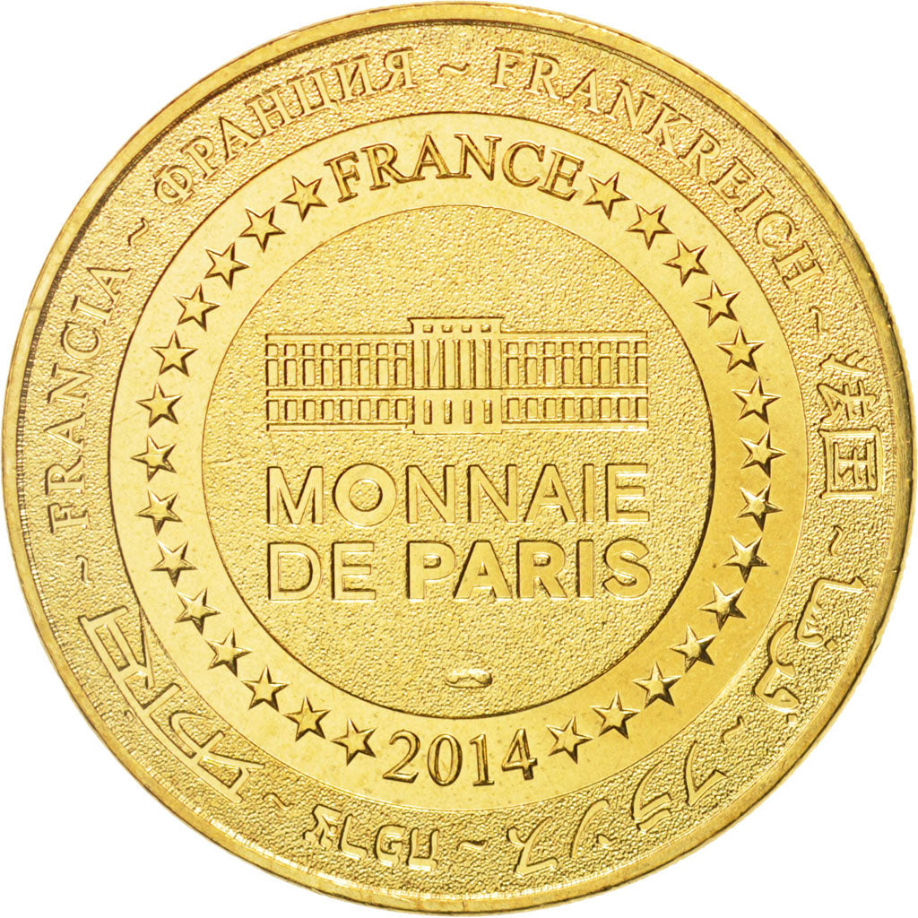 France, Tourist Token, 16/ Restauration de la mairie - Angoulême, 2014, MDP