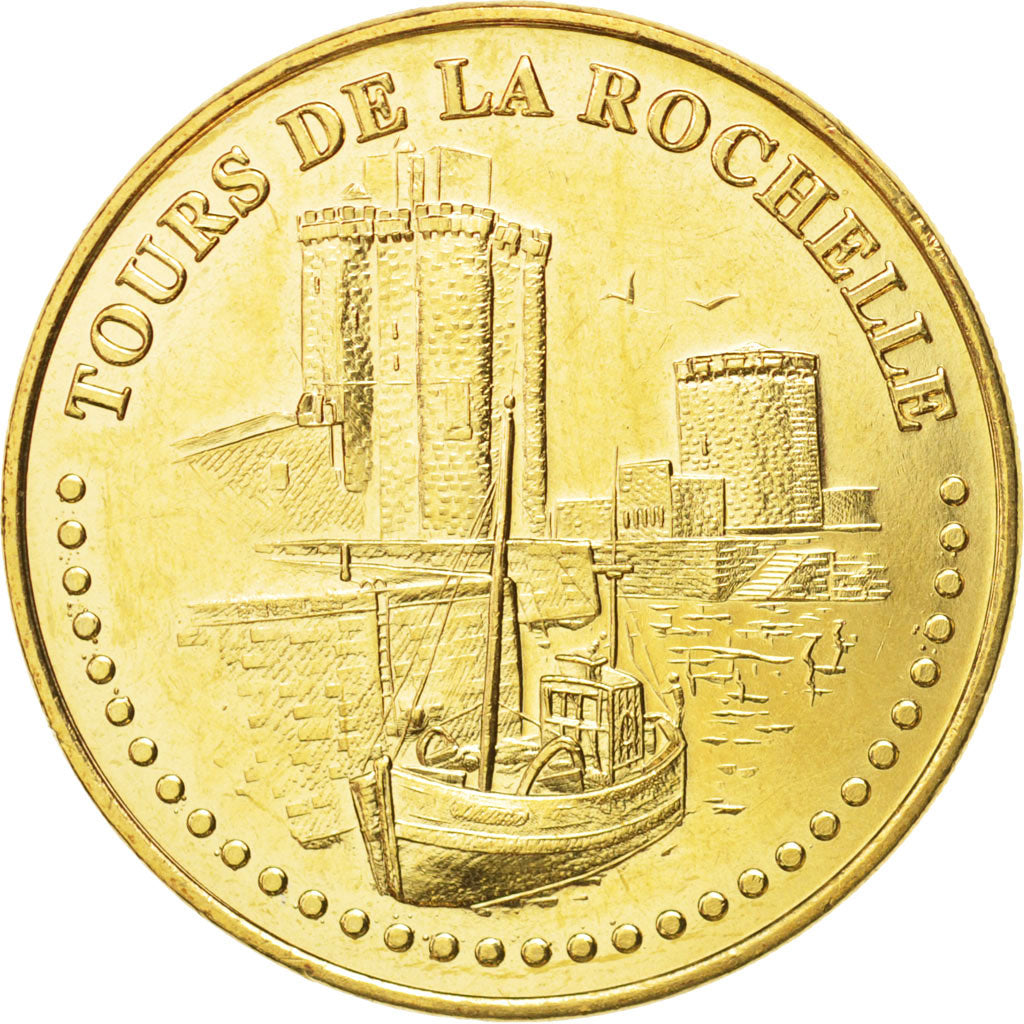 France, Token, Tourist Token, 17/ Tours de La Rochelle, 2015, Monnaie de Paris