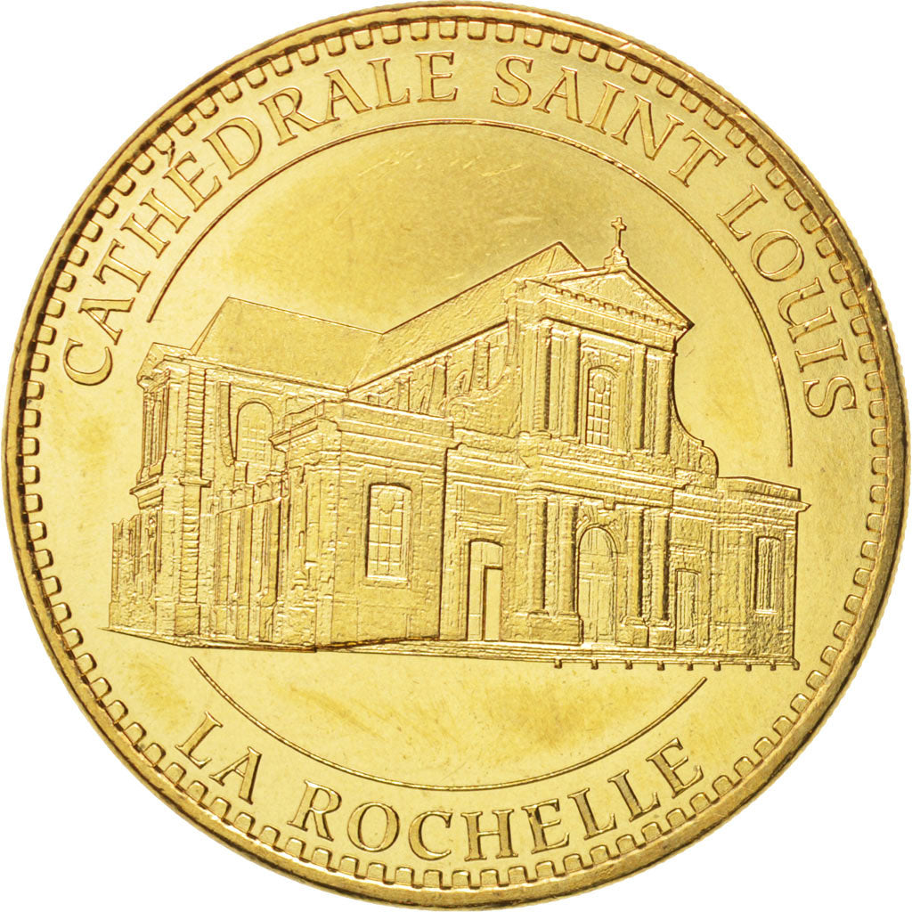 Francia, Token, Tourist Token, 17/ Cathédrale Saint-Louis - La Rochelle, 2014