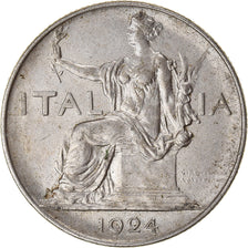 Coin, Italy, Lira, 1924