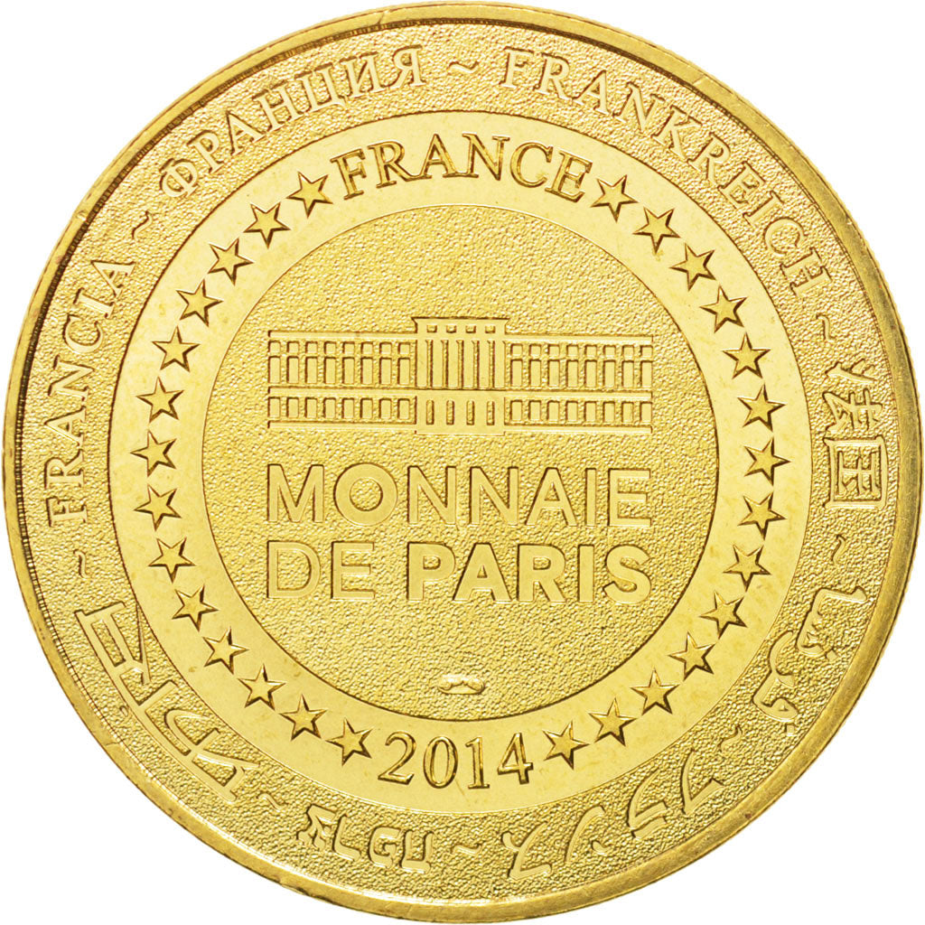 France, Jeton, Tourist Token, 17/ Zoo de la Palmyre - Girafe, 2014, Monnaie de