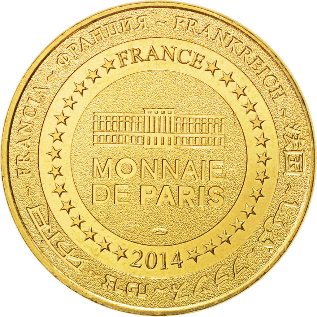 Francia, Token, Tourist Token, 17/ Zoo de la Palmyre - Guépards, 2014, Monnaie