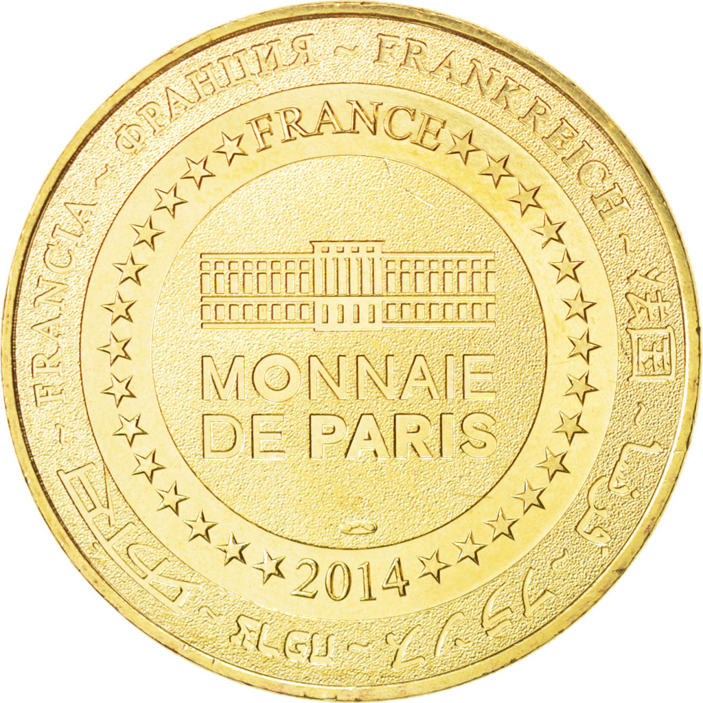 France, Tourist Token, 17/ Fort Boyard, 2014, Monnaie de Paris