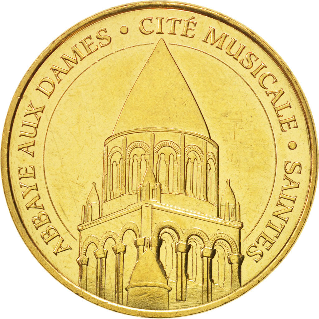 Frankreich, Token, Tourist Token, 17/ Abbaye aux Dames - Saintes, 2014, Monnaie