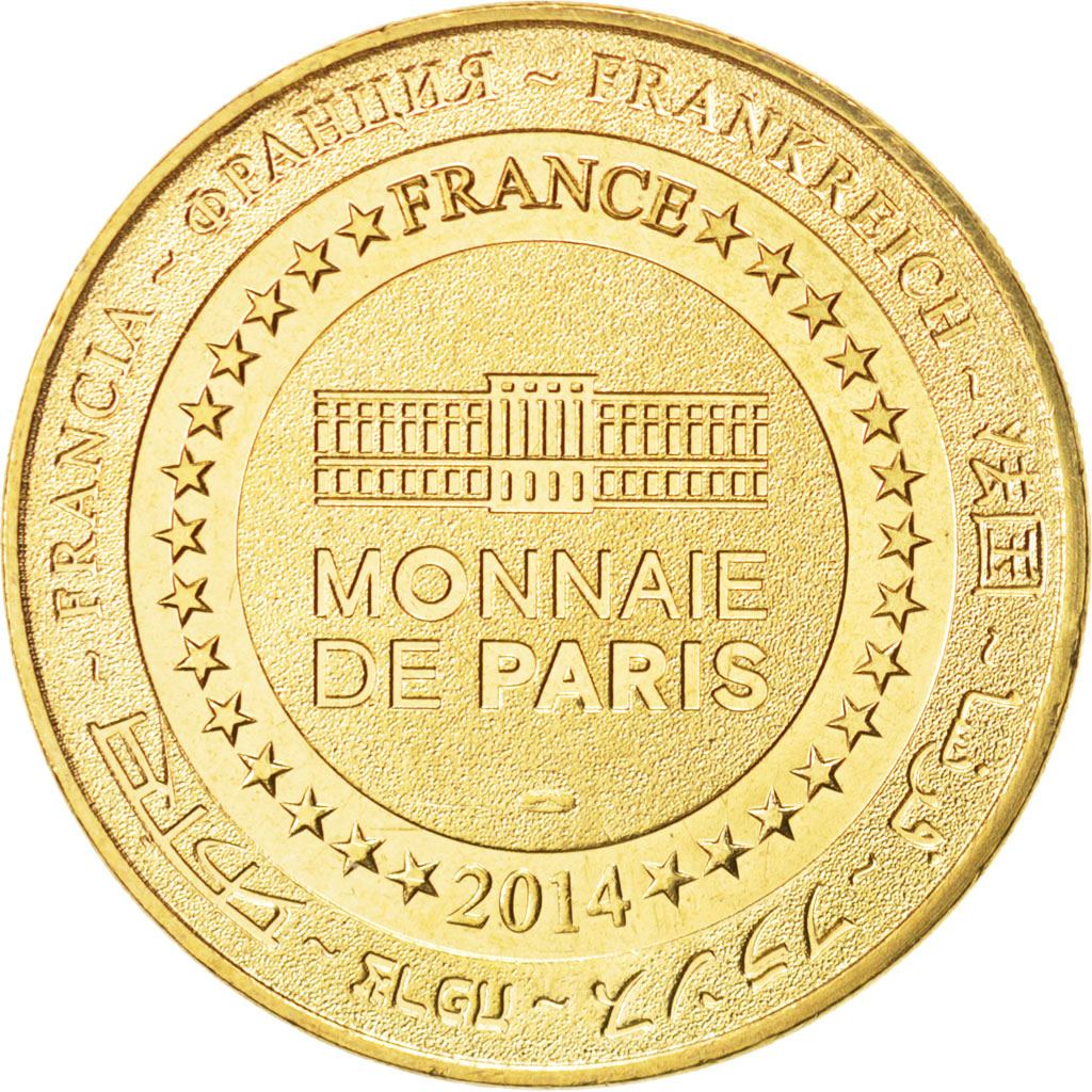 Frankreich, Token, Tourist Token, 17/ Abbaye aux Dames - Saintes, 2014, Monnaie