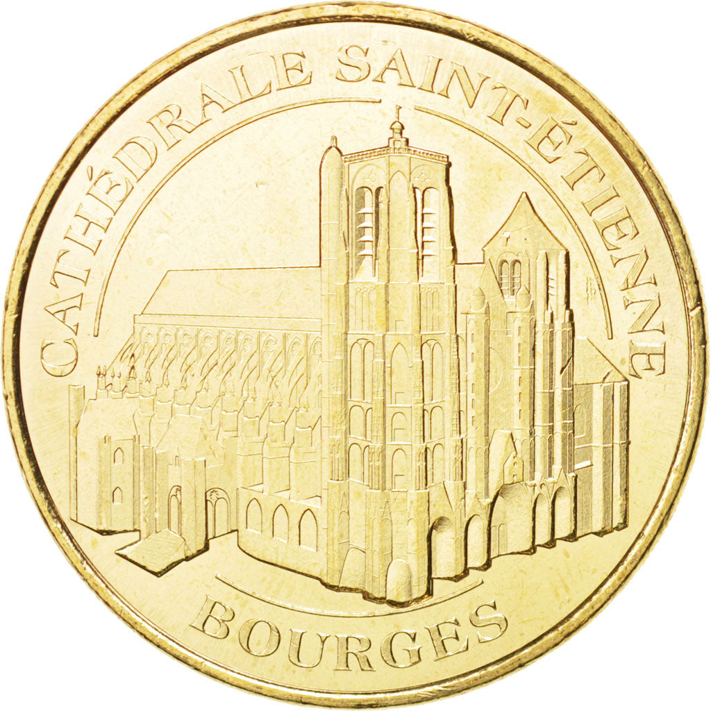 Francia, Token, Tourist Token, 18/ Cathédrale Saint-Etienne - Bourges, 2012