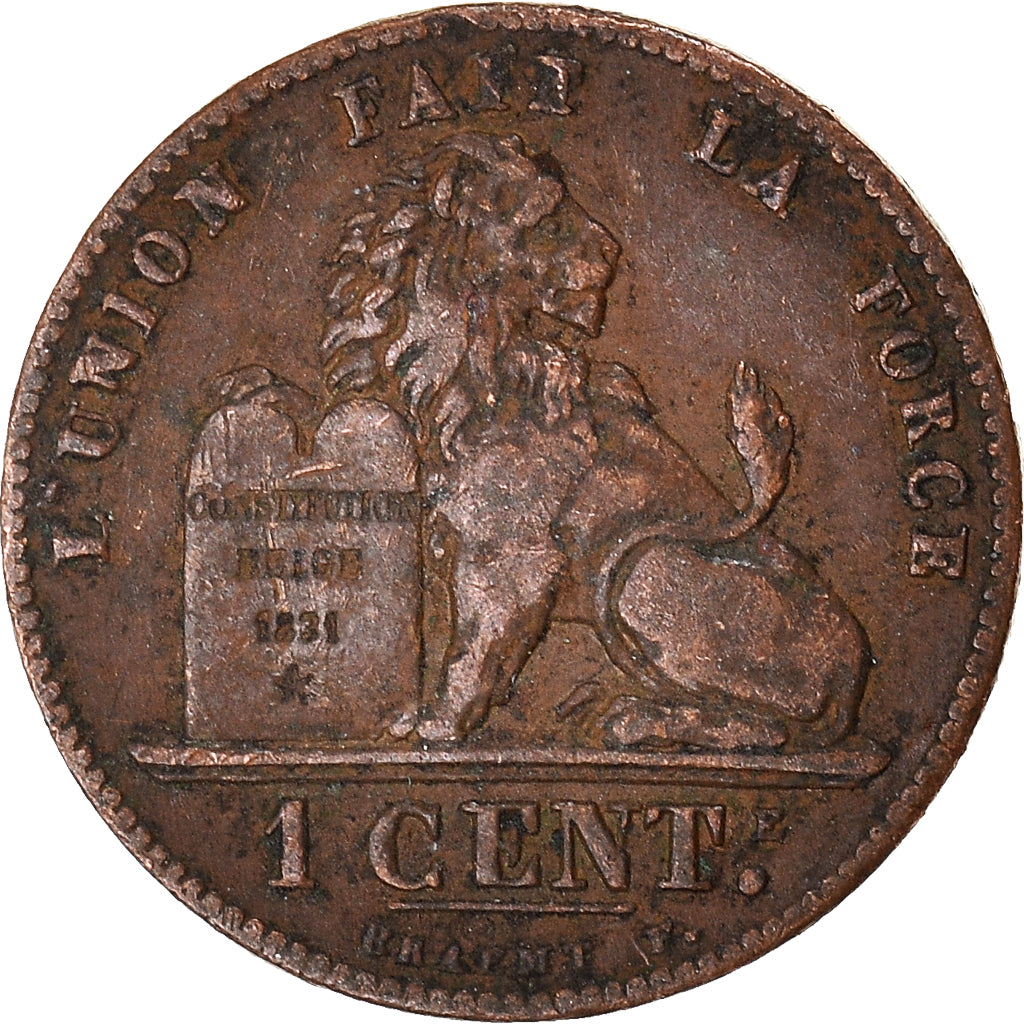 Moneda, Bélgica, Centime, 1901