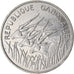 Coin, Gabon, 100 Francs, 1975